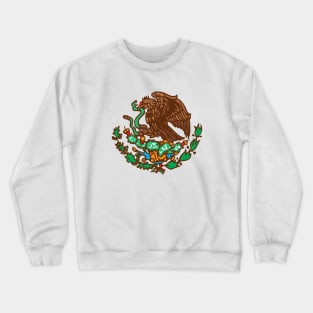 Mexican cote of arms Crewneck Sweatshirt